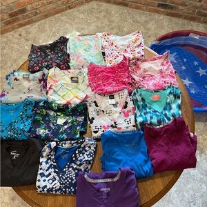 Womens Scrub Tops